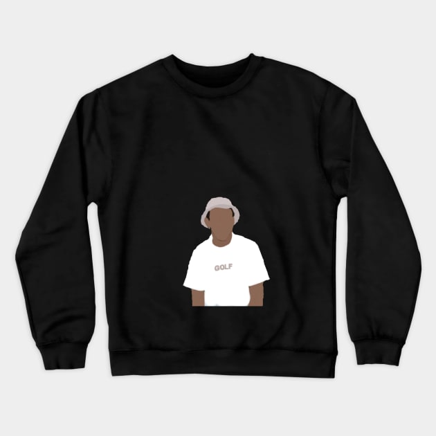 tyler the creator silhouette Crewneck Sweatshirt by morgananjos